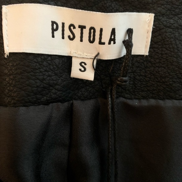 Pistola Moto Vegan Leather Skirt - NWT - Picture 2 of 6